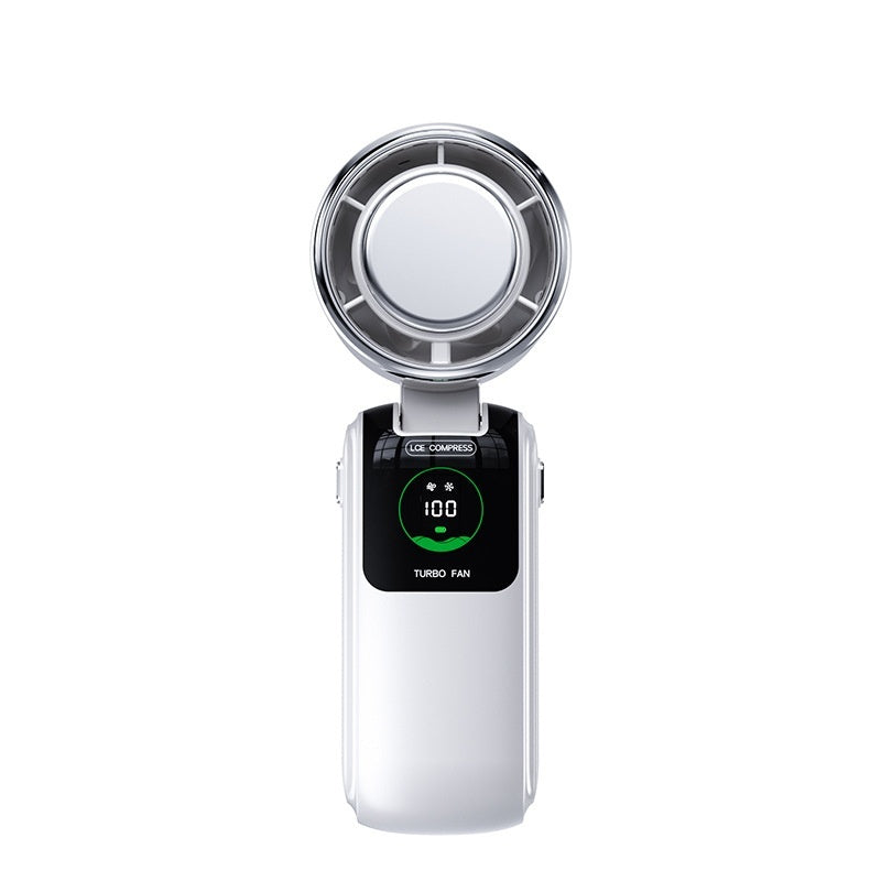 Portable Folding Mini Fan – High-Speed, Rechargeable & Hands-Free